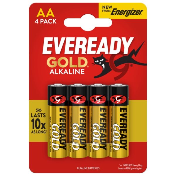 Bateria Eveready gold AA LR6 4 szt.