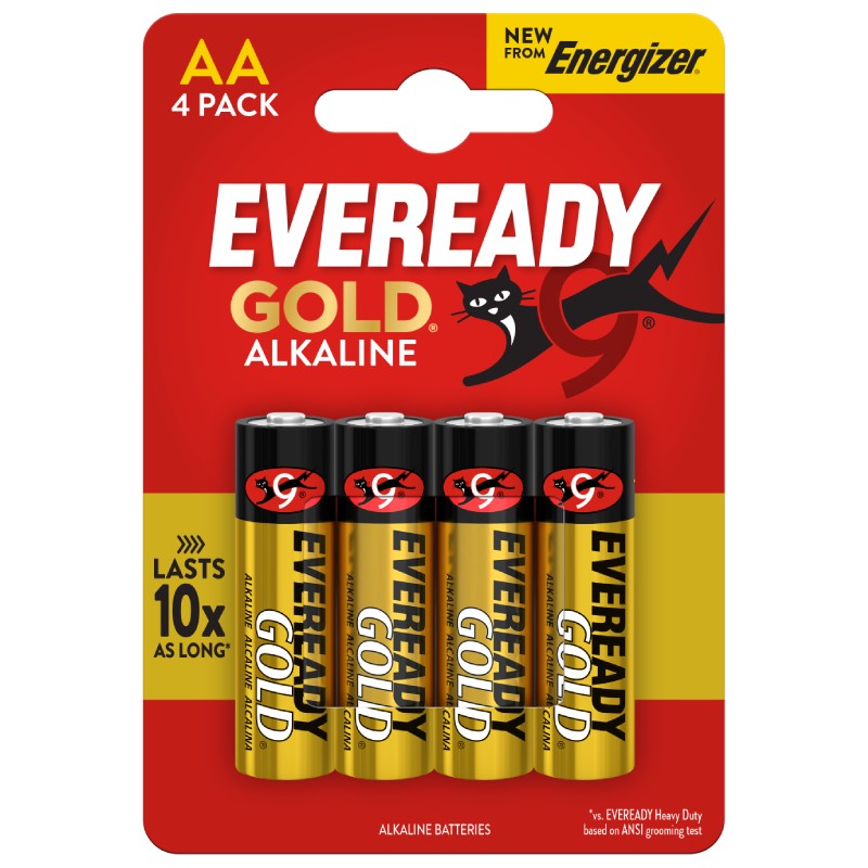 Bateria Eveready gold AA LR6 4 szt.