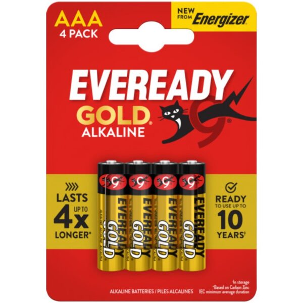 Bateria Eveready gold AAA LR3 4 szt.