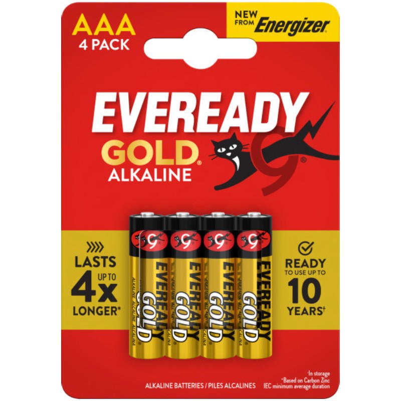 Bateria Eveready gold AAA LR3 4 szt.
