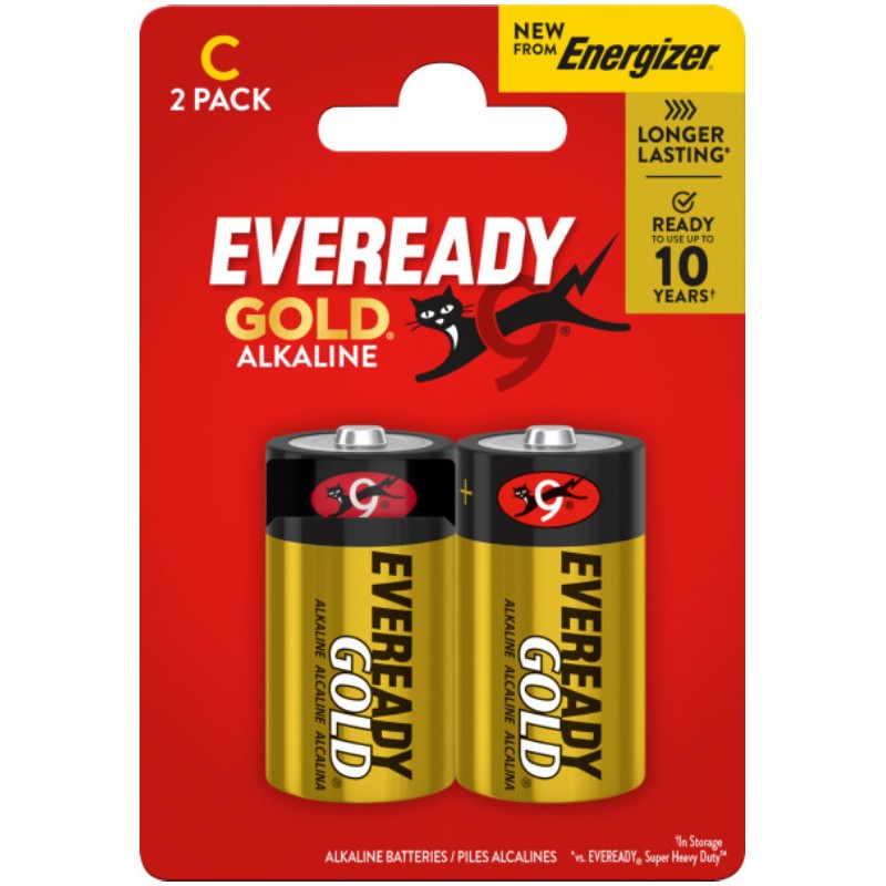Bateria Eveready gold C LR14 2 szt.