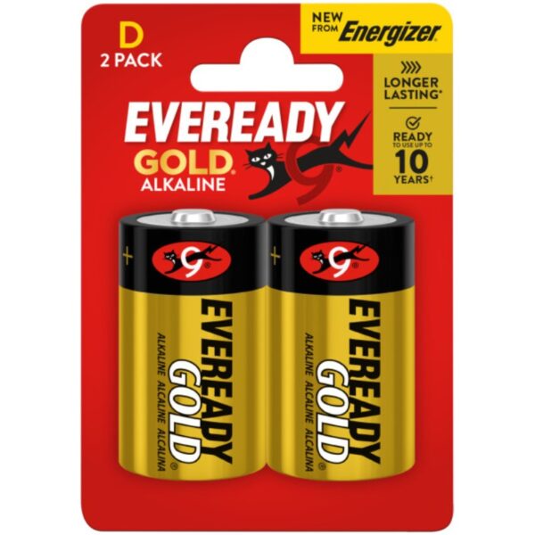 Bateria Eveready gold D LR20 2 szt.