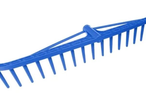 Grabie plastikowe do siana S18 click-clack bez trzonka.