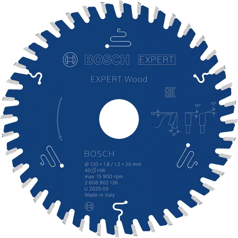 Piła tarczowa expert 140X20X1.8/1.3X24T