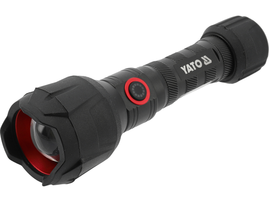 Latarka akumulatorowa 1000LM, ogumowana, usb-c