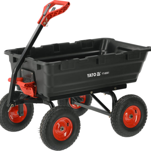 Wózek ogrodowy z wywrotką XXL, 550kg