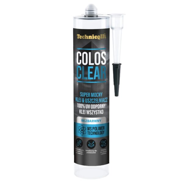 Klej uszczelniający colos clear bezbarwny 290ml