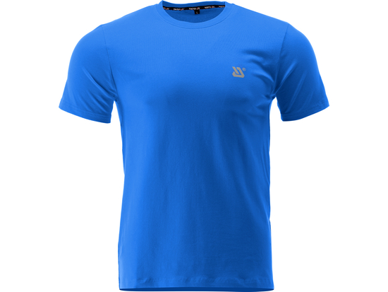 T-shirt tall niebieski z elastanem R. XXL