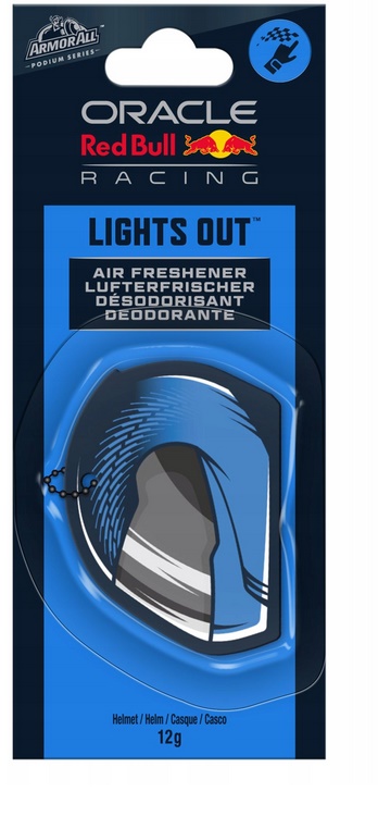 Zapach RED bull hanging helmet - lights OUT