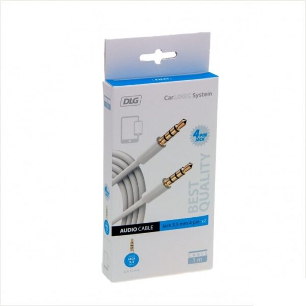 Kabel jack 3.5 - jack 3.5mm, 1M