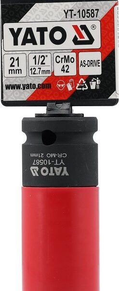 Nasadka udarowa do felg aluminiowych 1/2' 21mm