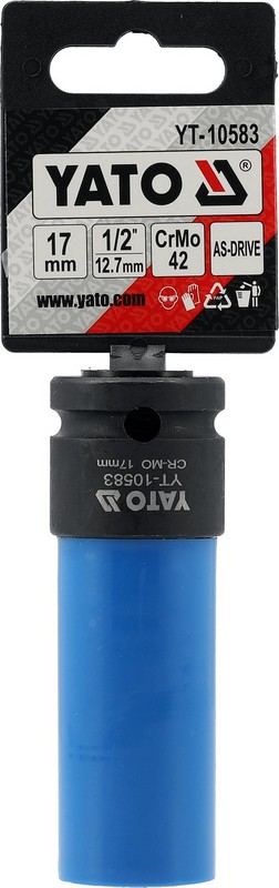 Nasadka udarowa do felg aluminiowych 1/2' 17mm