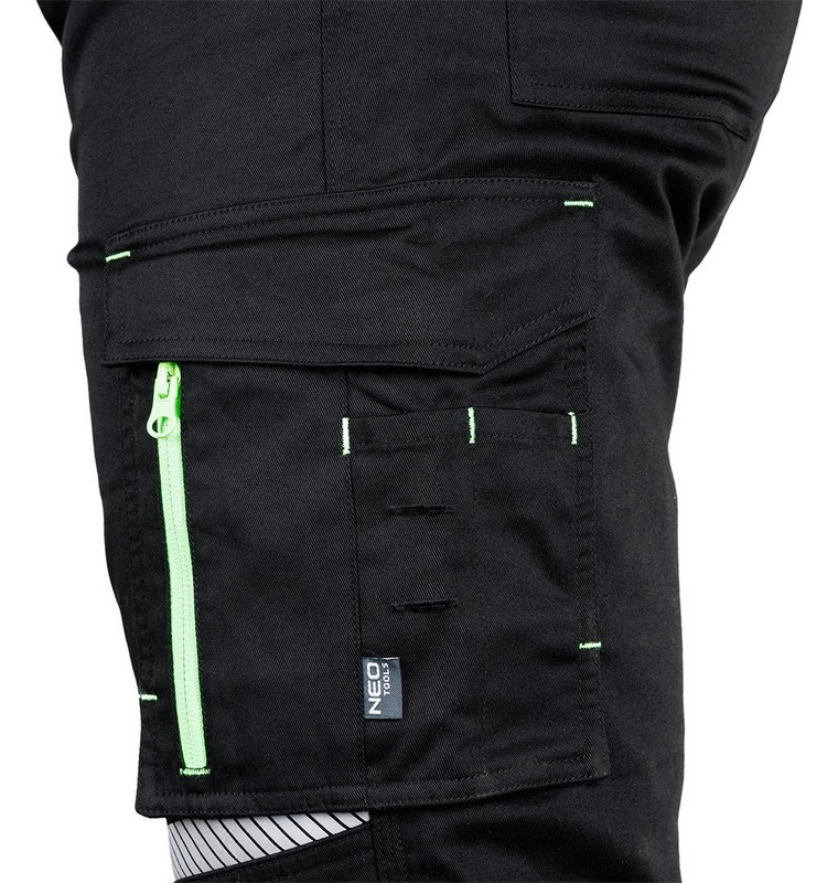 Spodnie robocze mix&match czarne rozmiar M