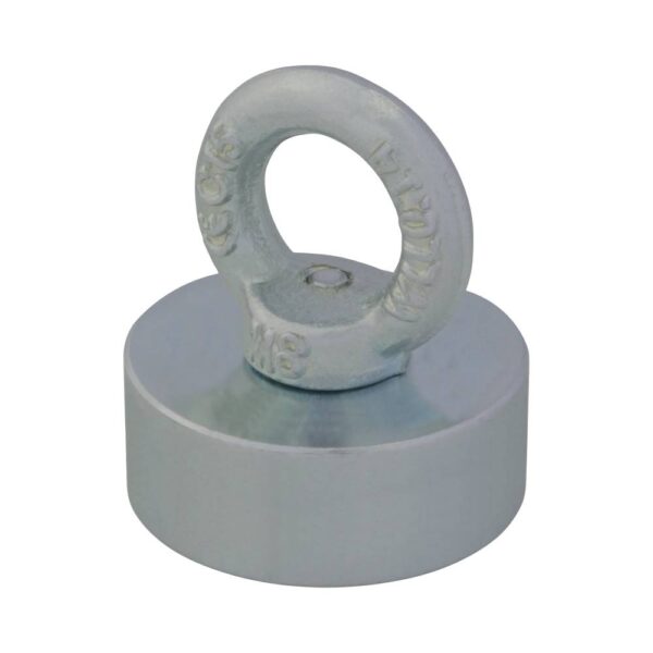 Magnes neodymowy okrągły z oczkiem M8 50*20mm