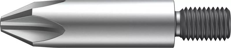 Bit, grot z gwintem phillips M5 PH2*45mm Wiha