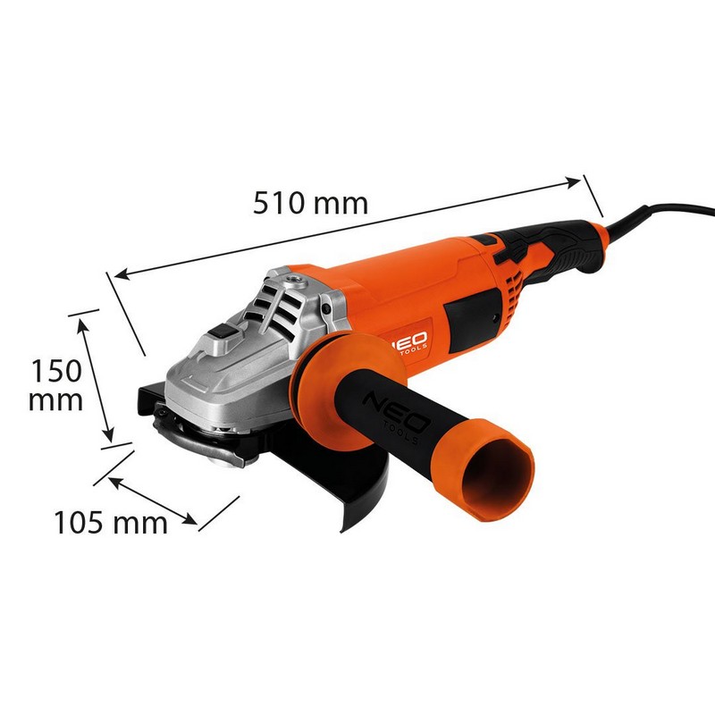 Szlifierka kątowa 3000W 230mm.