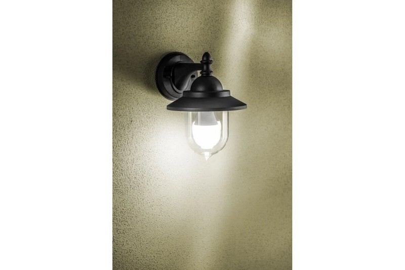 Lampa ogrodowa toskana-ad kinkiet prosty, czarna