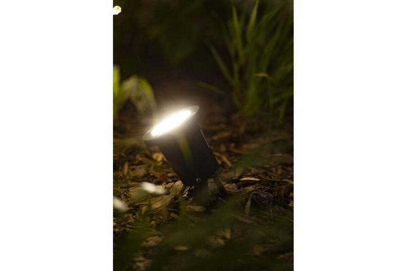 Lampa ogrodowa diego czarna