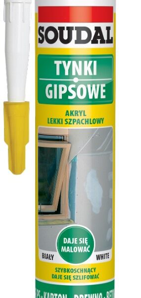 Akryl lekki szpachlowy biały 280ml