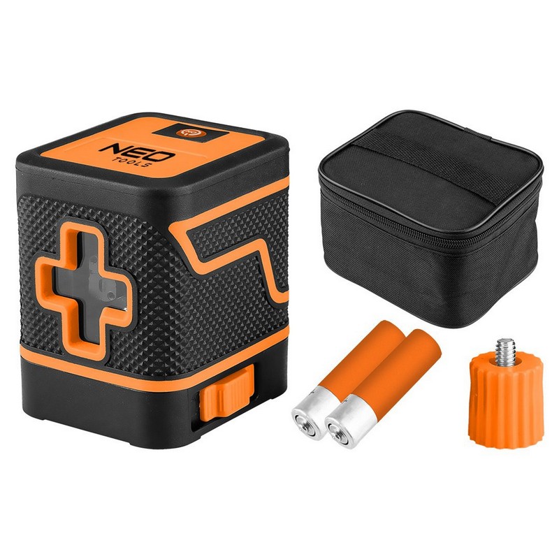 Laser krzyżowy 15M zielony + etui