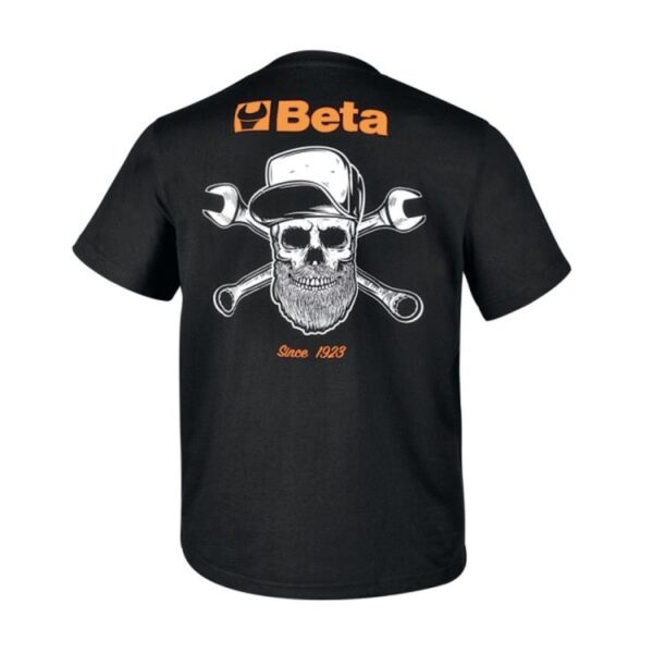 T-shirt bawełniany nadruk nowoczesny rozmiar L
