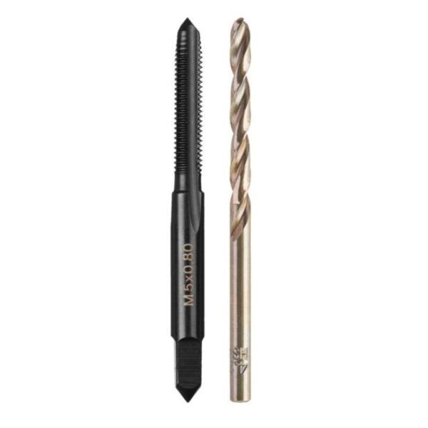 Gwintownik M5X0.8mm + wiertło 4.2mm