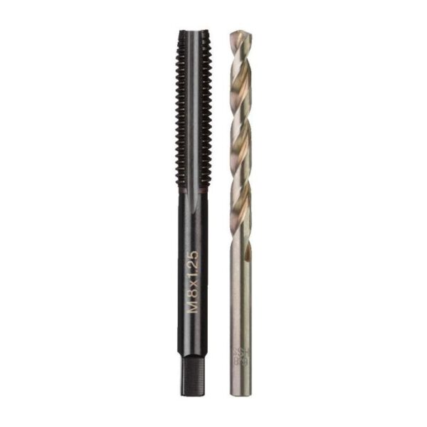 Gwintownik M8X1.25mm + wiertło 7.0mm