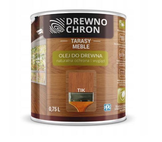 Drewnochron olej do drewna TIK 0.75 L.