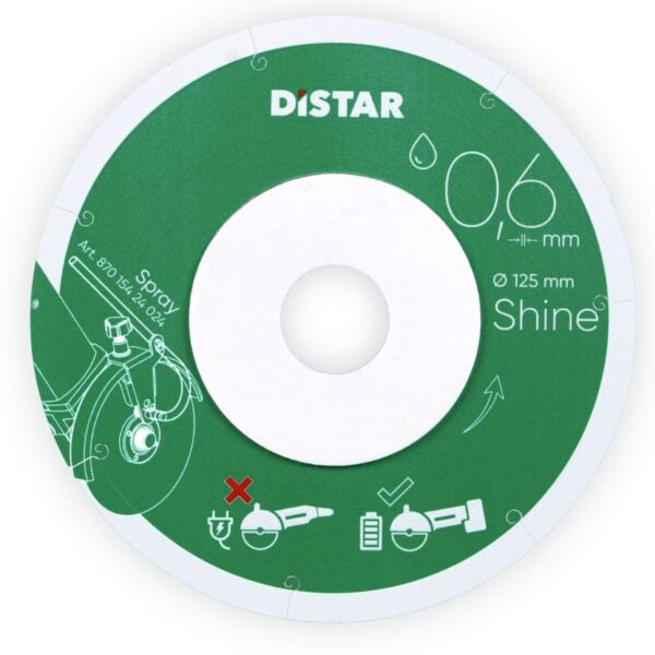 Tarcza diamentowa shine 125*0.6*6*22.23