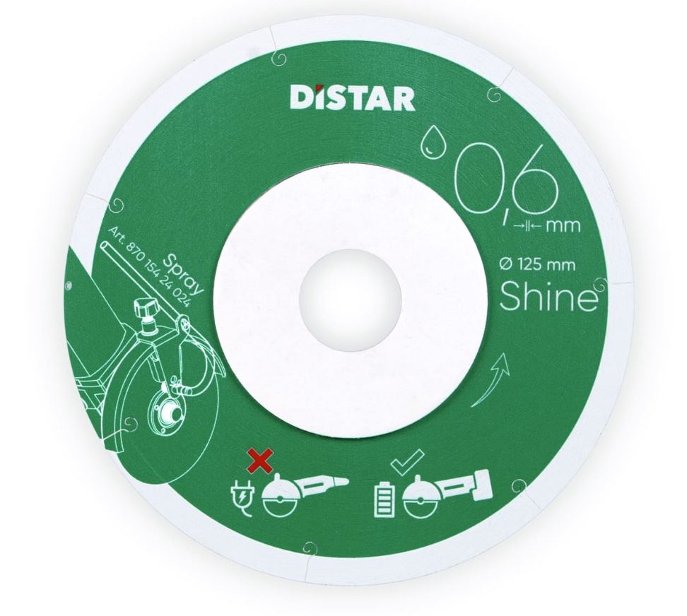 Tarcza diamentowa shine 125*0.6*6*22.23