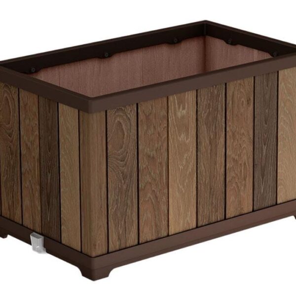Donica prostokątna Keter planter decocoat walnut