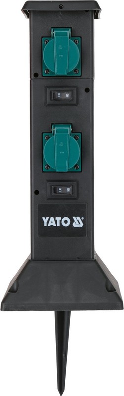 Gniazdo ogrodowe słupek PP IP44 4*230V