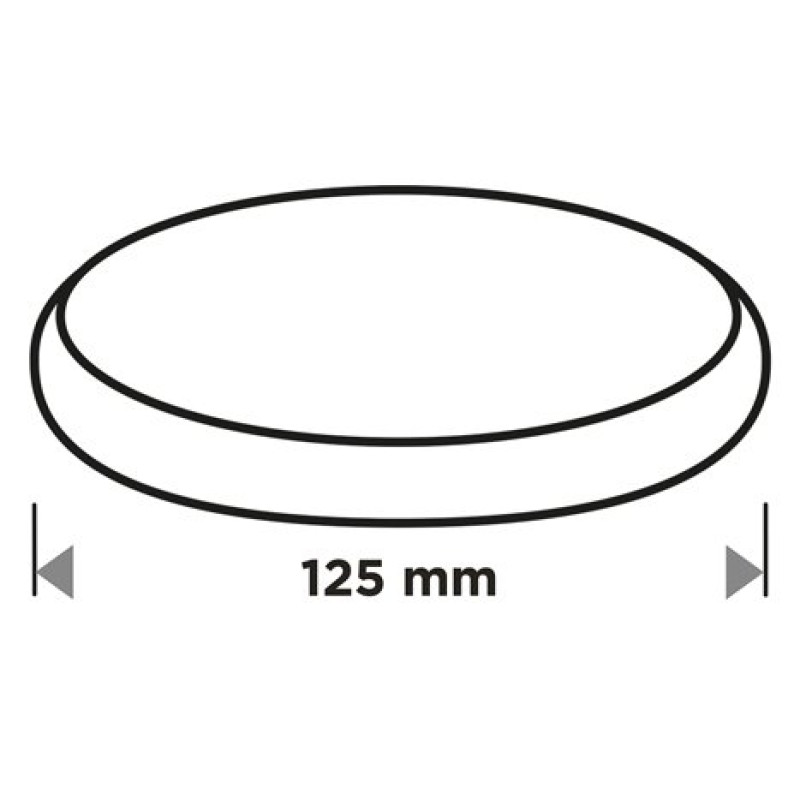 Futro polerskie wiązane 125mm