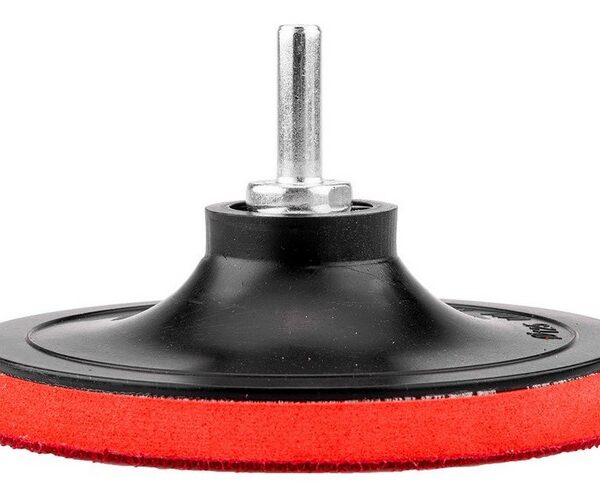 Tarcza mocująca z rzepem 125*8mm gwint M14 + trzpień 8mm