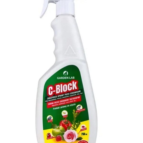 Naturalny środek na insekty i choroby grzybowe C- BLOCK750ml