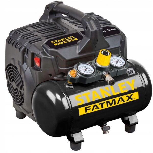 Kompresor bezolejowy 6L 8 BAR wyciszony fatmax