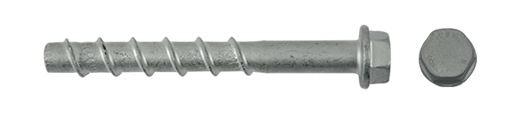 Wkręt do betonu 6-KĄT. smart s-bsz 14*35*110mm ocynk biały