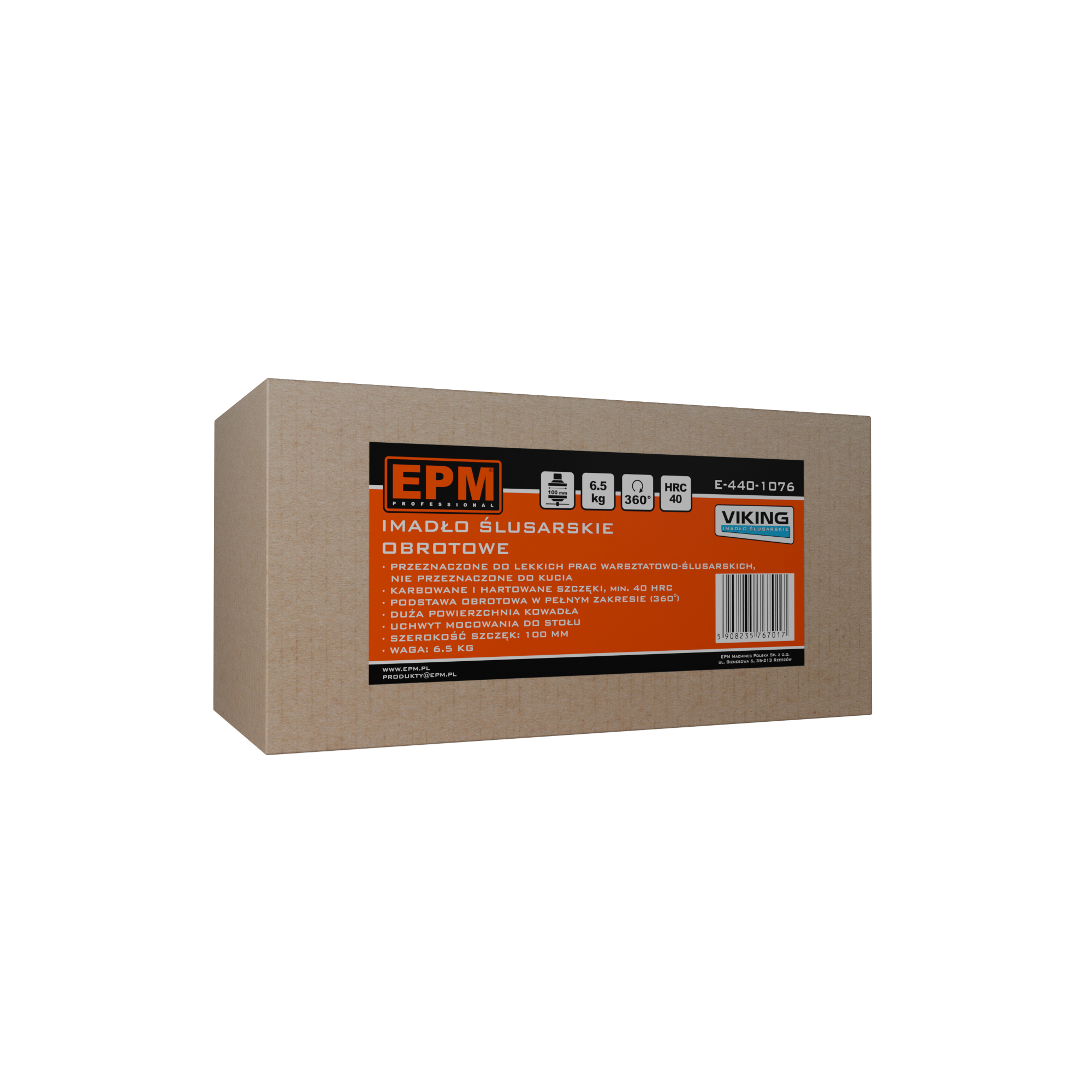 Imadło obrotowe 125mm