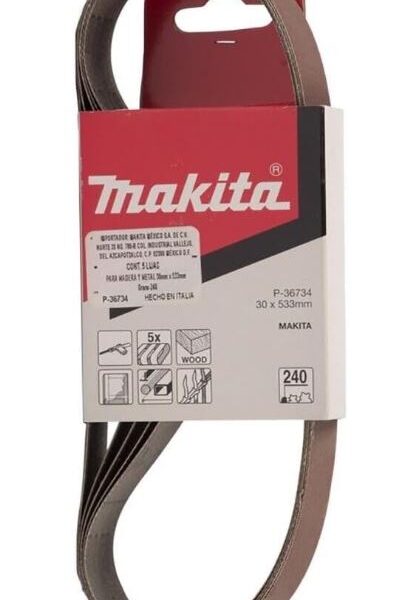 Taśma szlifierska 30*533mm K240 5 szt.