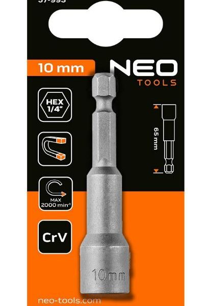 Nasadka magnetyczna 10*65mm 1/4'
