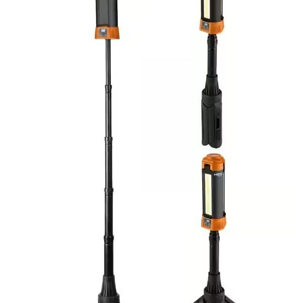 Lampa warsztatowa AKU. ze statywem 3000LM 6000MAH usb-c