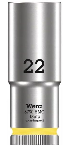 Klucz nasadowy długi zyklop deep 8790 HMC 1/2' 22 mm