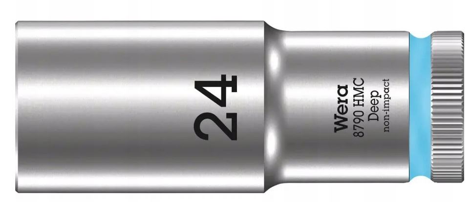 Klucz nasadowy długi zyklop deep 8790 HMC 1/2' 24 mm
