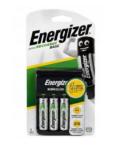 Ładowarka Energizer base + 4 akumulatorki AA nimh 1300MAH