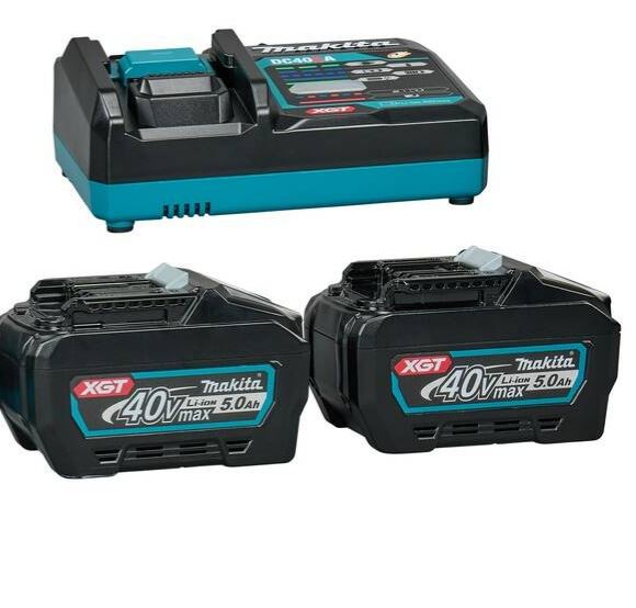 Zestaw zasilający 40V MAX XGT 2*5.0AH + DC40RA