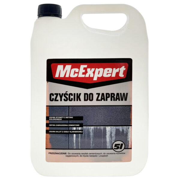 Czyścik do zapraw murarskich na narzędziach 5L