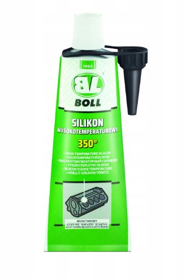 Silikon wysokotemperaturowy Boll czarny 80 ml