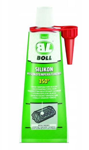 Silikon wysokotemperaturowy Boll czerwony 80 ml