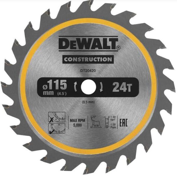 Tarcza pilarska do drewna 115*95mm 25T