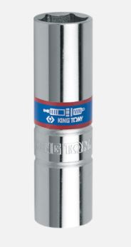 Nasadka do świec 3/8' 14*63mm 6-KĄT. wkładka gumowa